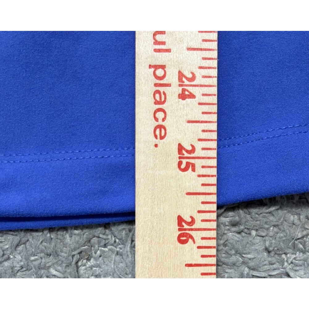 Spyder Active Jacket Women XL Blue Zip Up Activewear Outdoor Pockets Thumb Holes - Picture 8 of 8